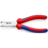 KNIPEX 13 45 165 alicate, Alicates pelacables rojo/Azul, Metal, De plástico, Azul/Rojo, 16,5 cm, 176 g