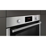 Neff B2CCG6AN0, Juego para horno plateado/Acero fino