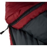 High Peak TR 400, Saco de dormir rojo oscuro/Gris