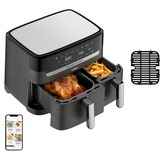 Tefal Dual Fry & Grill EY905B, Freidora de aire caliente negro