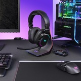 Thermaltake Argent H5 RGB 7.1, Auriculares para gaming negro