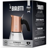 Bialetti 0007282/CN, Cafetera espresso cobre/Plateado