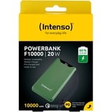 Intenso F10000 Green, 7332037, Banco de potencia verde