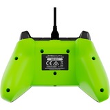 PDP 049-012-GY, Gamepad negro/verde neón