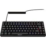 Sharkoon SKILLER SGK50 S3 PBT, Teclado para gaming negro