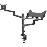 goobay 74417, Soporte de monitor negro