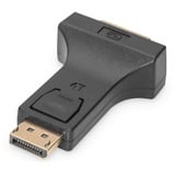 Digitus Adaptador DisplayPort negro, DP, DVI-I, (24+5), Negro