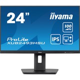 iiyama XUB2493HSU-B6, Monitor LED negro (mate)