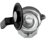 Arzum OK0027, Cafetera de moka cromado/Negro