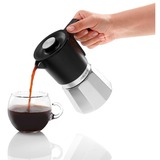 Arzum OK0027, Cafetera de moka cromado/Negro