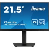 iiyama XUB2293HSU-B7, Monitor LED negro (mate)