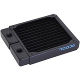 Alphacool NexXxoS ST25 Bloque de radiador negro, Bloque de radiador, Cobre, Acero, Negro, 1/4", 12 cm, CE, FC, RoHS