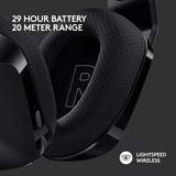 Logitech G733 Auriculares Diadema Negro, Auriculares para gaming negro, Auriculares, Diadema, Juego, Negro, Binaural, Giratorio