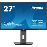 iiyama XUB2797QSN-B1, Monitor LED negro (mate)