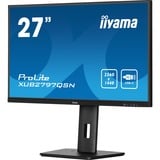 iiyama XUB2797QSN-B1, Monitor LED negro (mate)