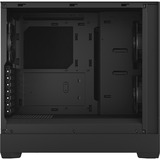 Fractal Design Pop Silent Torre Negro, Cajas de torre negro, Torre, PC, Negro, ATX, micro ATX, Mini-ITX, Acero, Vidrio templado, 17 cm