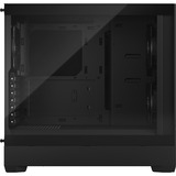 Fractal Design Pop Silent Torre Negro, Cajas de torre negro, Torre, PC, Negro, ATX, micro ATX, Mini-ITX, Acero, Vidrio templado, 17 cm