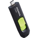 ADATA ACHO-UC300-256G-RBK/GN, Lápiz USB negro/Verde