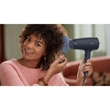 Philips BHD360/20, Secador de pelo negro/Celeste