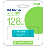 ADATA UC310E-128G-RGN, Lápiz USB verde