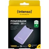 Intenso F10000 Purple, 7332033, Banco de potencia lila