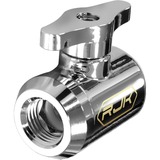 RAIJINTEK RJK Draining Valve Silver, Válvula plateado