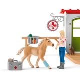 Schleich Veterinarian practice with pets, Muñecos Farm, 3 año(s), Multicolor