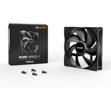 be quiet! Pure Wings 3 120mm, Ventilador negro