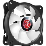 RAIJINTEK EOS 9 RBW ADD-1 100x100x25, Ventilador negro/Transparente