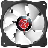 RAIJINTEK EOS 9 RBW ADD-1 100x100x25, Ventilador negro/Transparente