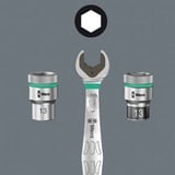 Wera 05005480001, C Imperial 1, Llave de tubo negro/Verde