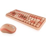 KeySonic KSKM-5200M-RF, Juego de escritorio multicolor