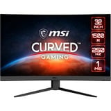 MSI G32C4X, Monitor de gaming negro