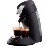 Philips CSA220/60, Cafetera monodosis negro (mate)/Plateado