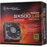 SilverStone SST-SX500-LG V2.1, Fuente de alimentación de PC negro