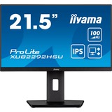 iiyama XUB2292HSU-B6, Monitor LED negro (mate)