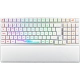 ASUS 90MP03S0-BKDA30, Teclado para gaming blanco