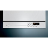 Siemens iQ300 SK26E222EU lavavajilla Independiente 6 cubiertos F, Lavavajillas blanco, Independiente, Compacto, Blanco, Botones, Giratorio, 1,75 m, 2,15 m