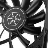 SilverStone Air Slimmer 90, Ventilador negro