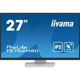 iiyama T2752MSC-W1, Monitor LED blanco (mate)