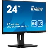 iiyama XUB2497HSU-B2, Monitor LED negro (mate)