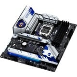 ASRock 90-MXBKF0-A0UAYZ, Placa base plateado/Azul