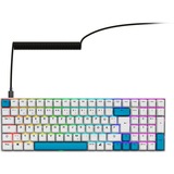 Sharkoon SKILLER SGK50 S2 PBT, Teclado para gaming blanco