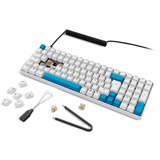 Sharkoon SKILLER SGK50 S2 PBT, Teclado para gaming blanco