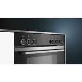 Siemens HD214ABS0, Juego de cocina negro/Acero fino