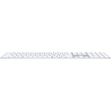 Apple  MQ052D/A, Teclado plateado/blanco