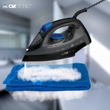 Clatronic DB 3703, Plancha a vapor negro/Azul