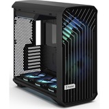 Fractal Design Torrent Torre Negro, Cajas de torre negro, Torre, PC, Negro, ATX, EATX, ITX, micro ATX, SSI CEB, Vidrio templado, Juego