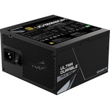 GIGABYTE UD1000GM unidad de fuente de alimentación 1000 W 20+4 pin ATX Negro, Fuente de alimentación de PC negro, 1000 W, 100 - 240 V, 50/60 Hz, 15 - 6.5 A, Activo, 125 W