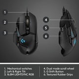 Logitech 910-005471, Ratones para gaming negro